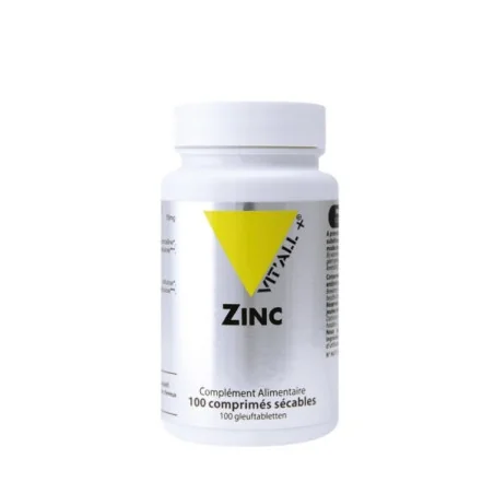 VITALL+ ZINC BISGLYCINATE 100 COMPRIMES