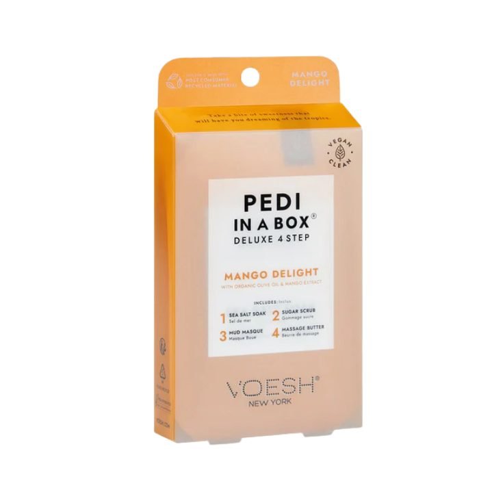VOESH NEW YORK Pedi in a Box Deluxe 4 Step Mango Delight