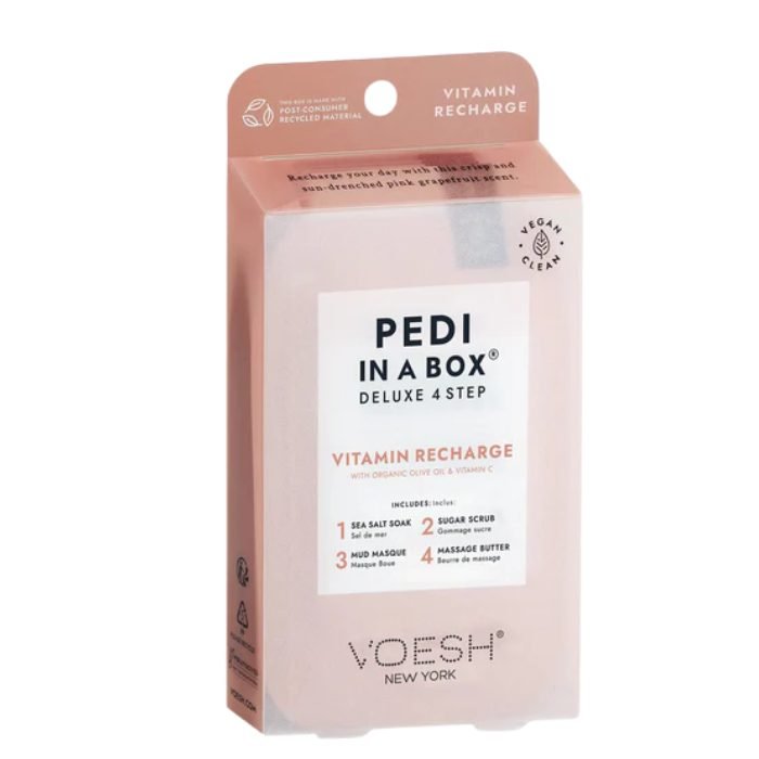 VOESH NEW YORK Pedi in a Box Deluxe 4 Step Vitamin Recharge